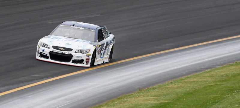 Kentucky Speedway’s new surface: so fresh and so clean. Photo credit: Dylan Buell/Getty Images